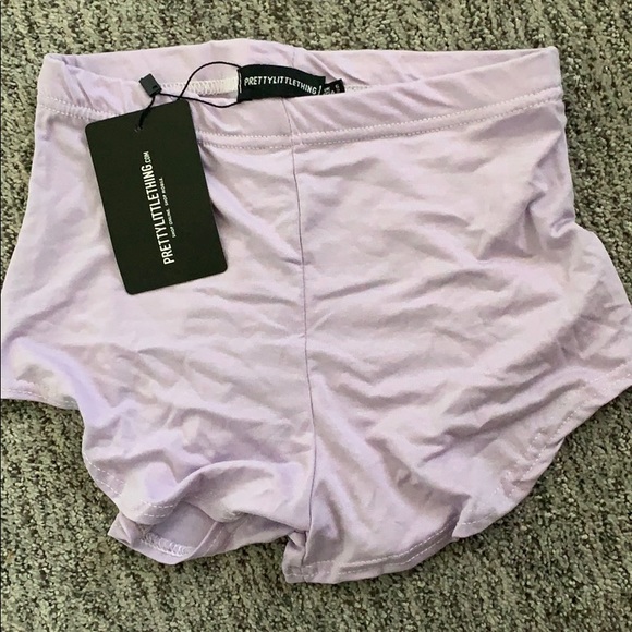 New PLT purple shorts - Picture 2 of 2